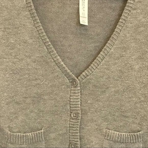 Aeropostale Grey Sweater Cardigan | Size XS - Picture 3 of 5